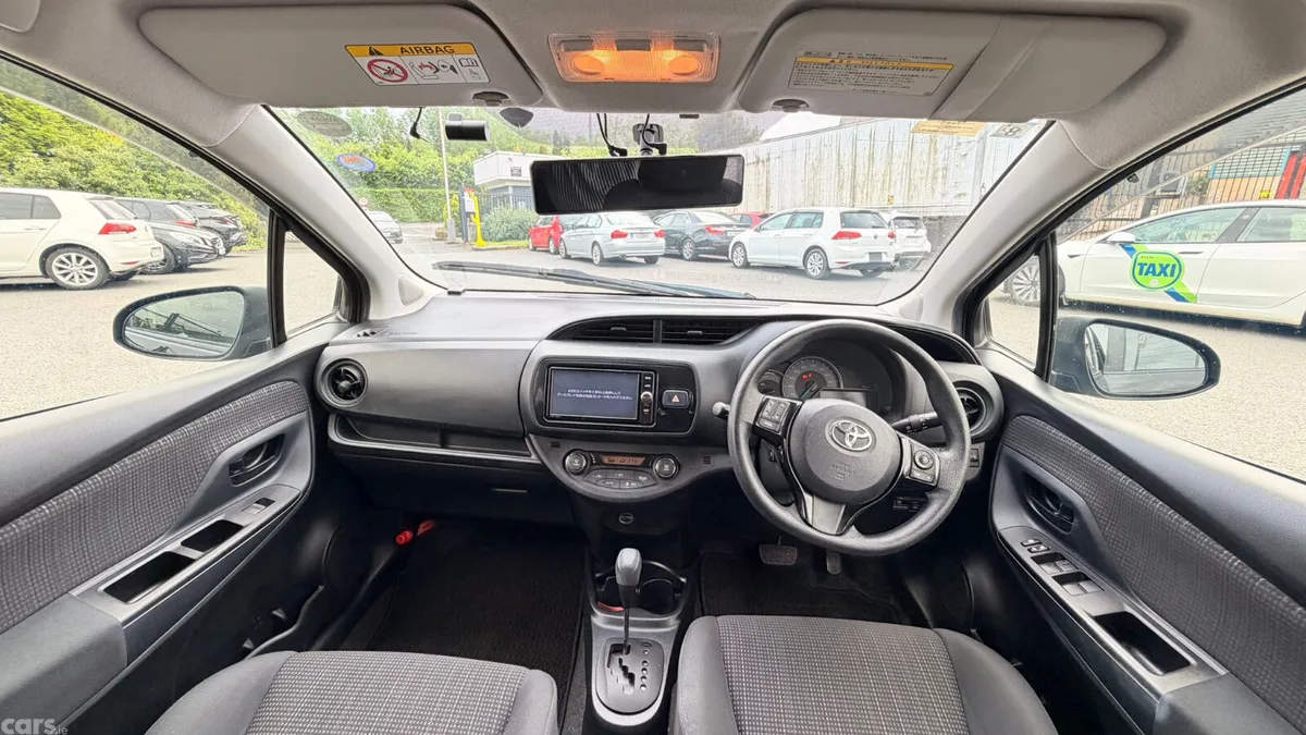 Toyota Vitz Hatchback, Petrol Hybrid, 2019, Black