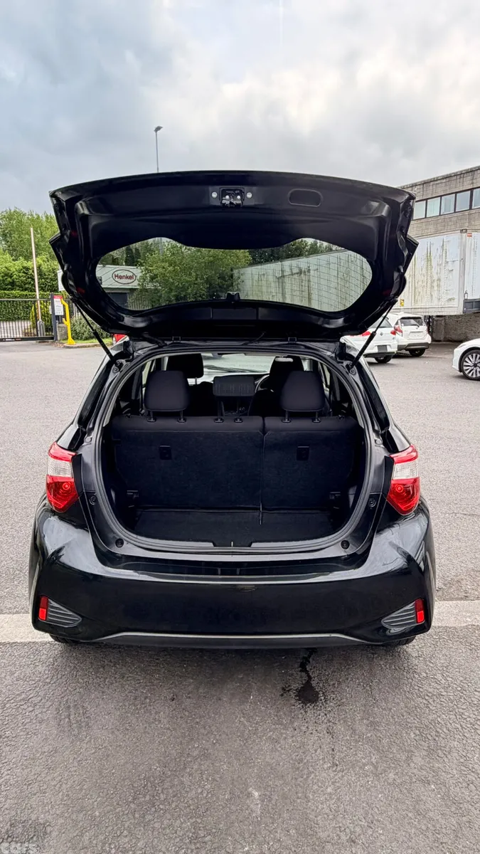 Toyota Vitz Hatchback, Petrol Hybrid, 2019, Black