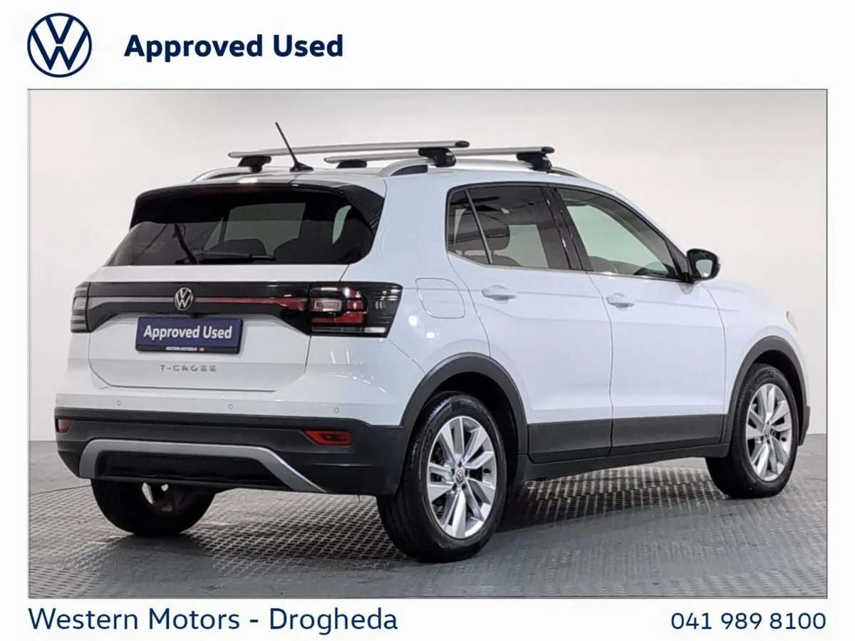 Volkswagen T-Cross SUV, Petrol, 2023, White