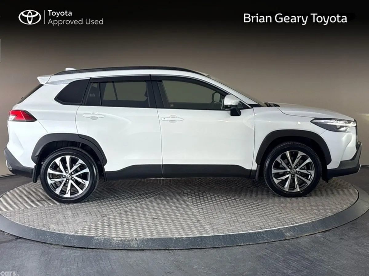 Toyota Corolla Cross SUV, Petrol Hybrid, 2024, White