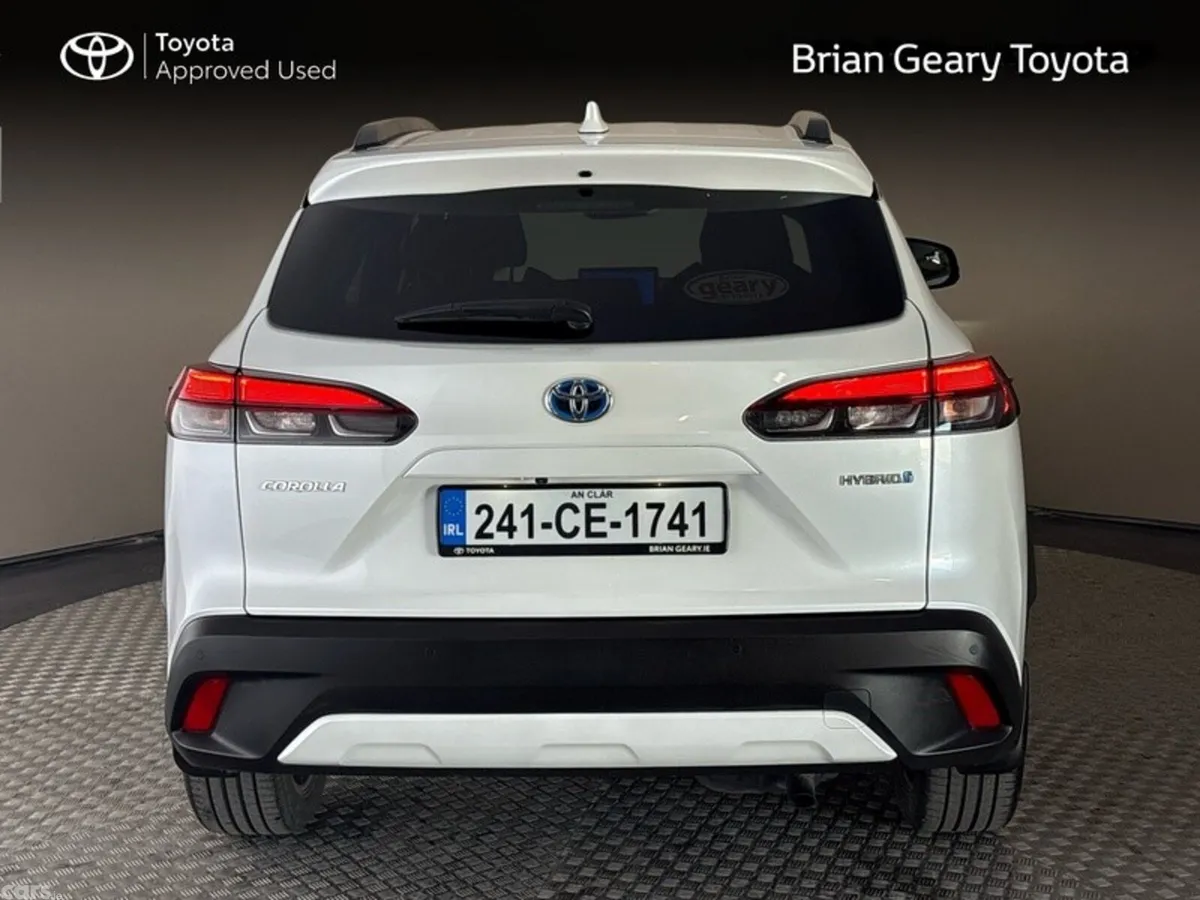 Toyota Corolla Cross SUV, Petrol Hybrid, 2024, White