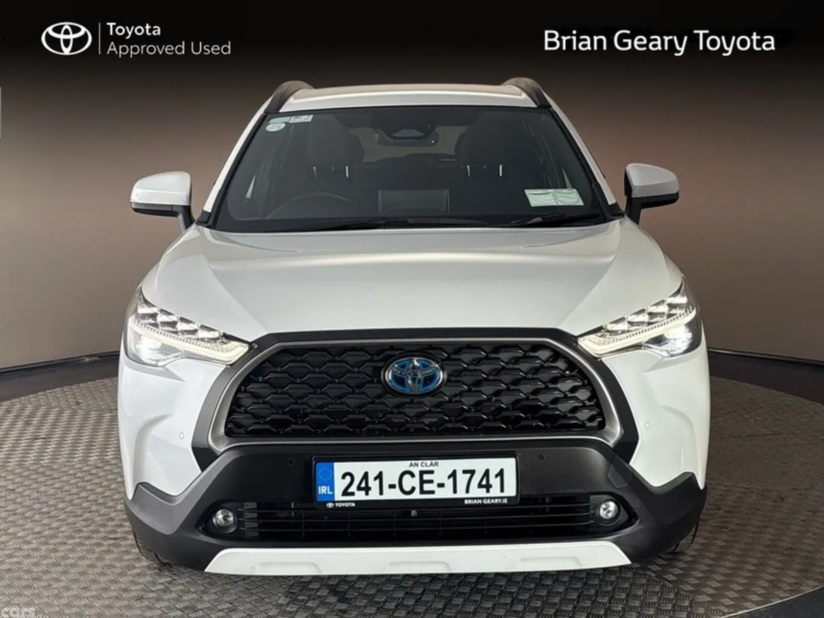 Toyota Corolla Cross SUV, Petrol Hybrid, 2024, White
