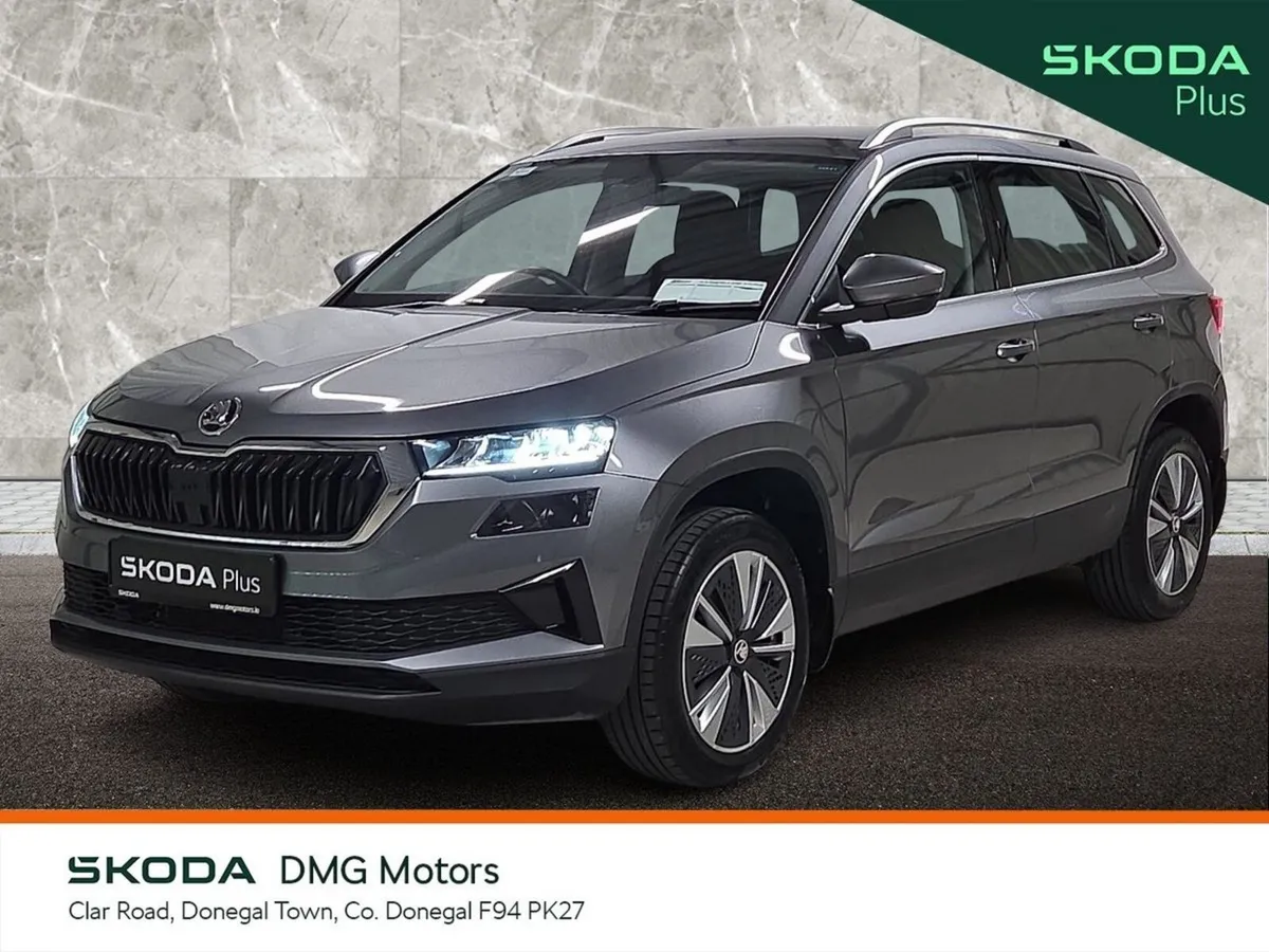 Skoda Karoq Estate, Petrol, 2024, Grey