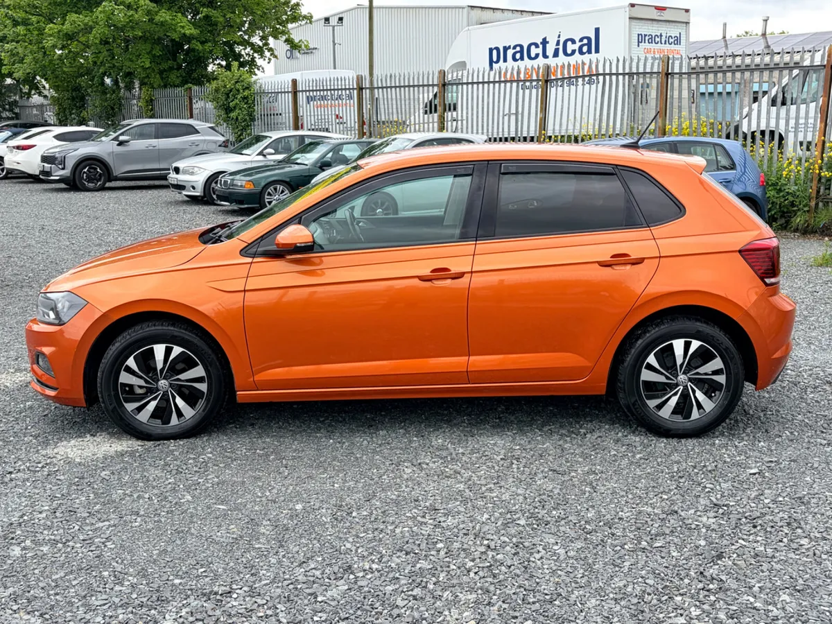 Volkswagen Polo Hatchback, Petrol, 2018, Orange