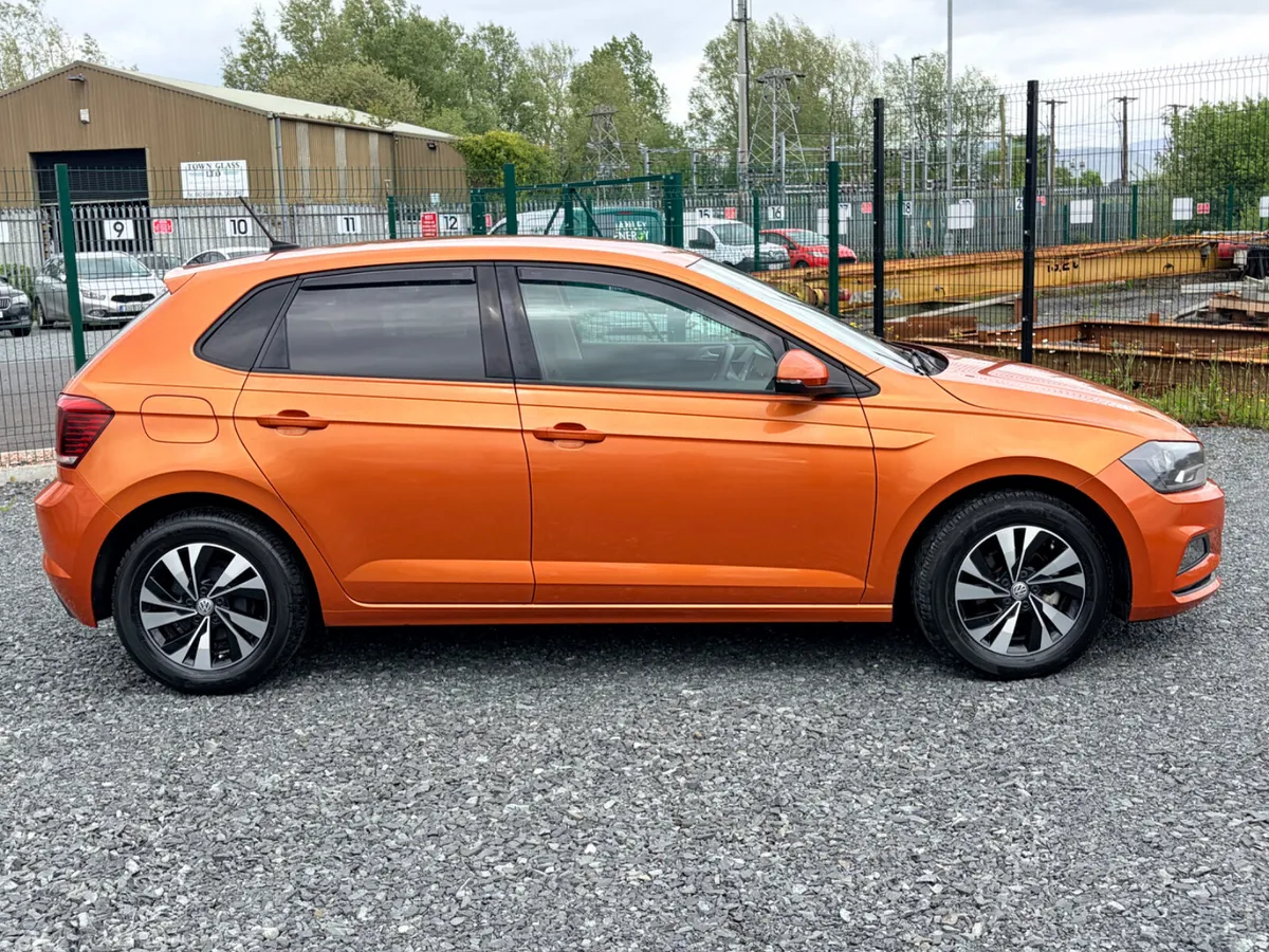 Volkswagen Polo Hatchback, Petrol, 2018, Orange