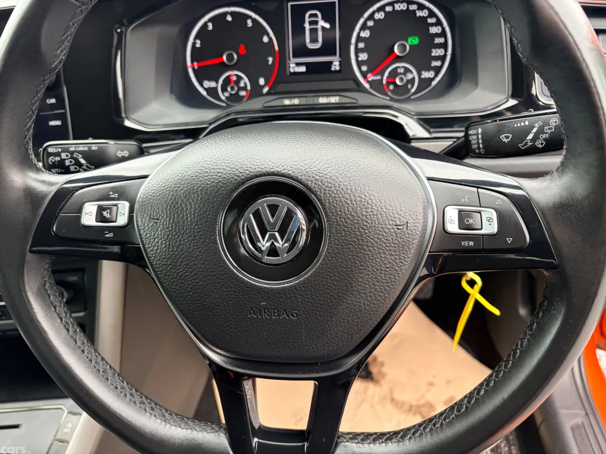 Volkswagen Polo Hatchback, Petrol, 2018, Orange