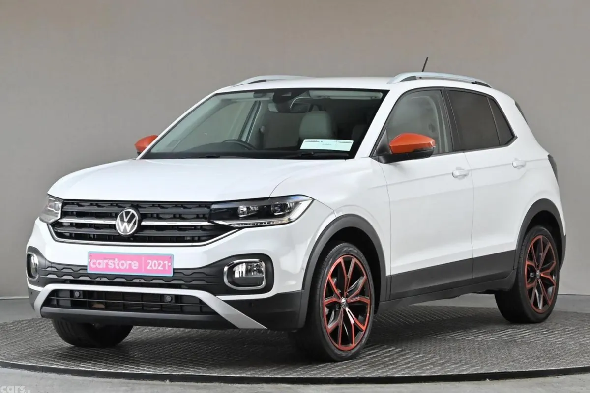 Volkswagen T-Cross SUV, Petrol, 2021, White