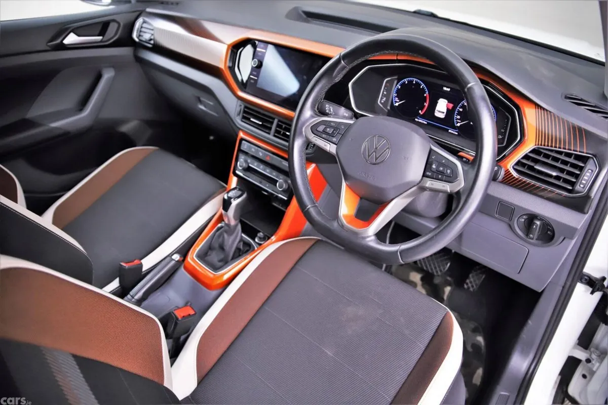 Volkswagen T-Cross SUV, Petrol, 2021, White