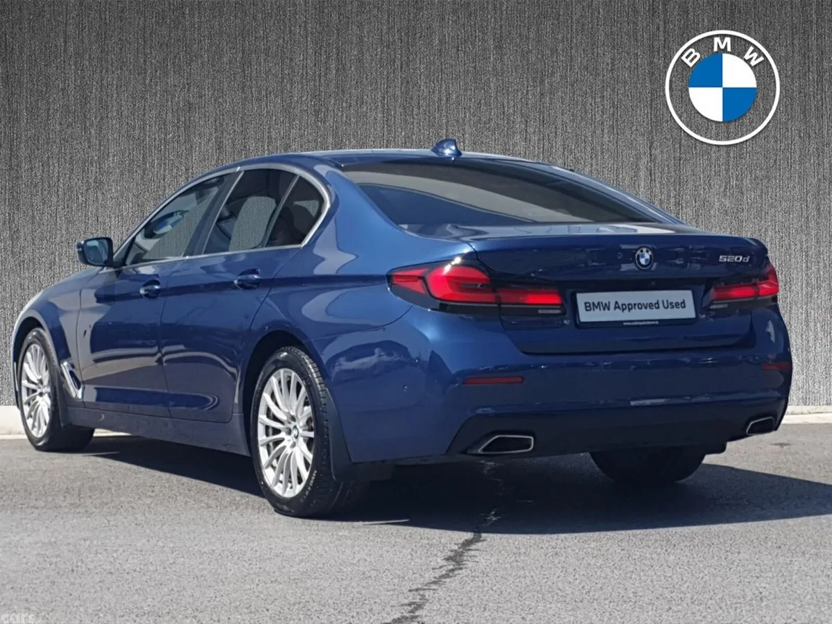 BMW 5-Series Saloon, Diesel, 2021, Blue