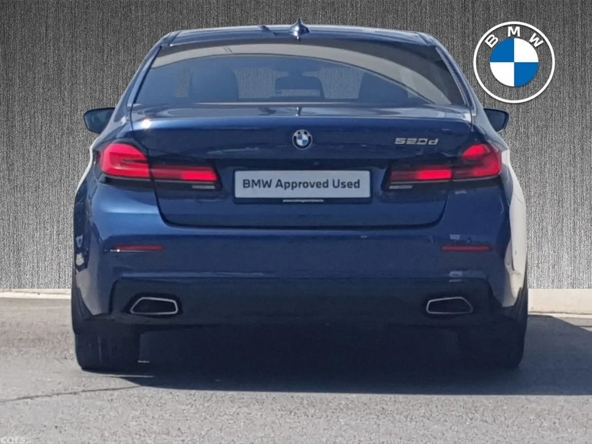 BMW 5-Series Saloon, Diesel, 2021, Blue