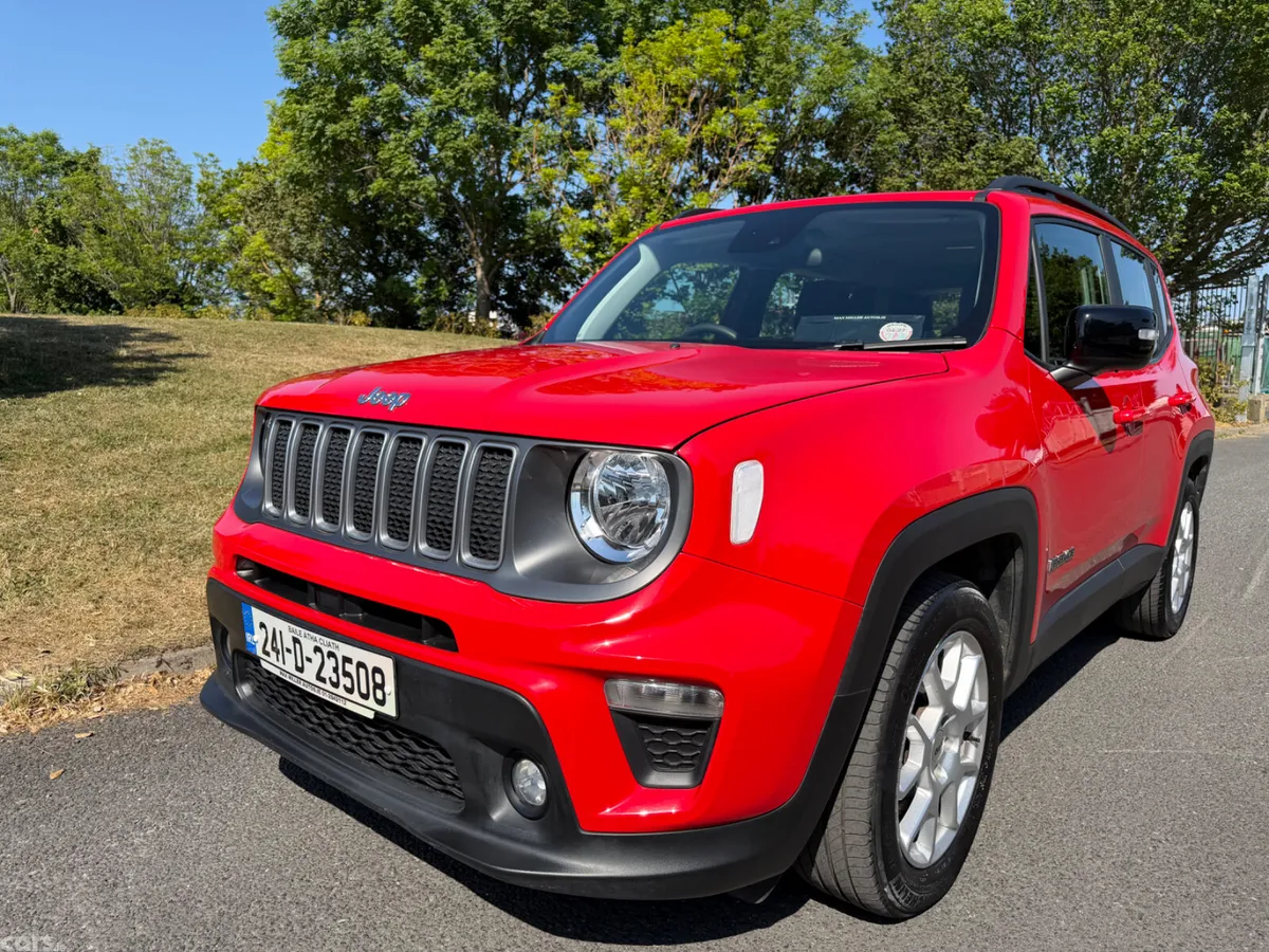Jeep Renegade SUV, Petrol Hybrid, 2024, Red