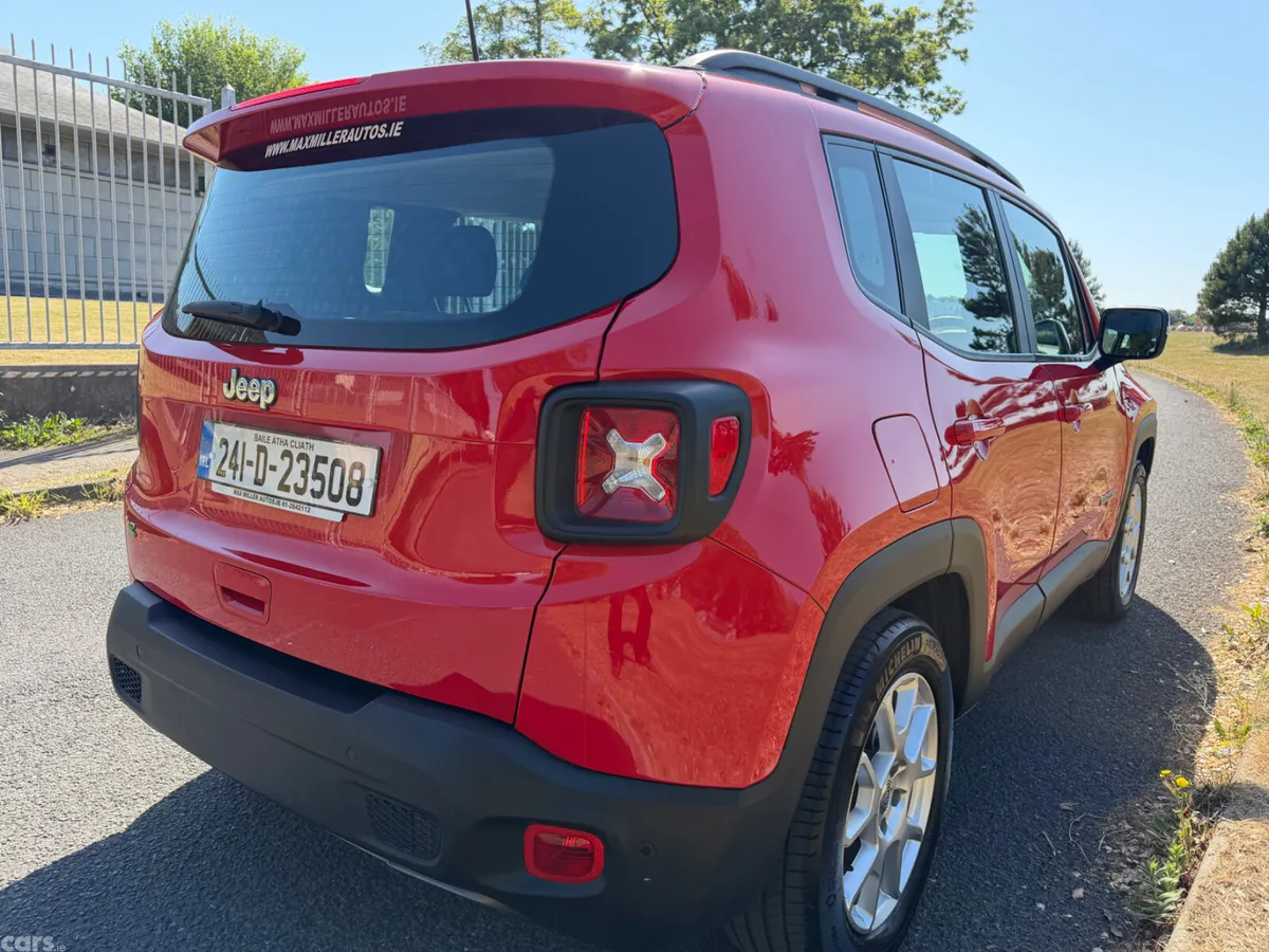 Jeep Renegade SUV, Petrol Hybrid, 2024, Red