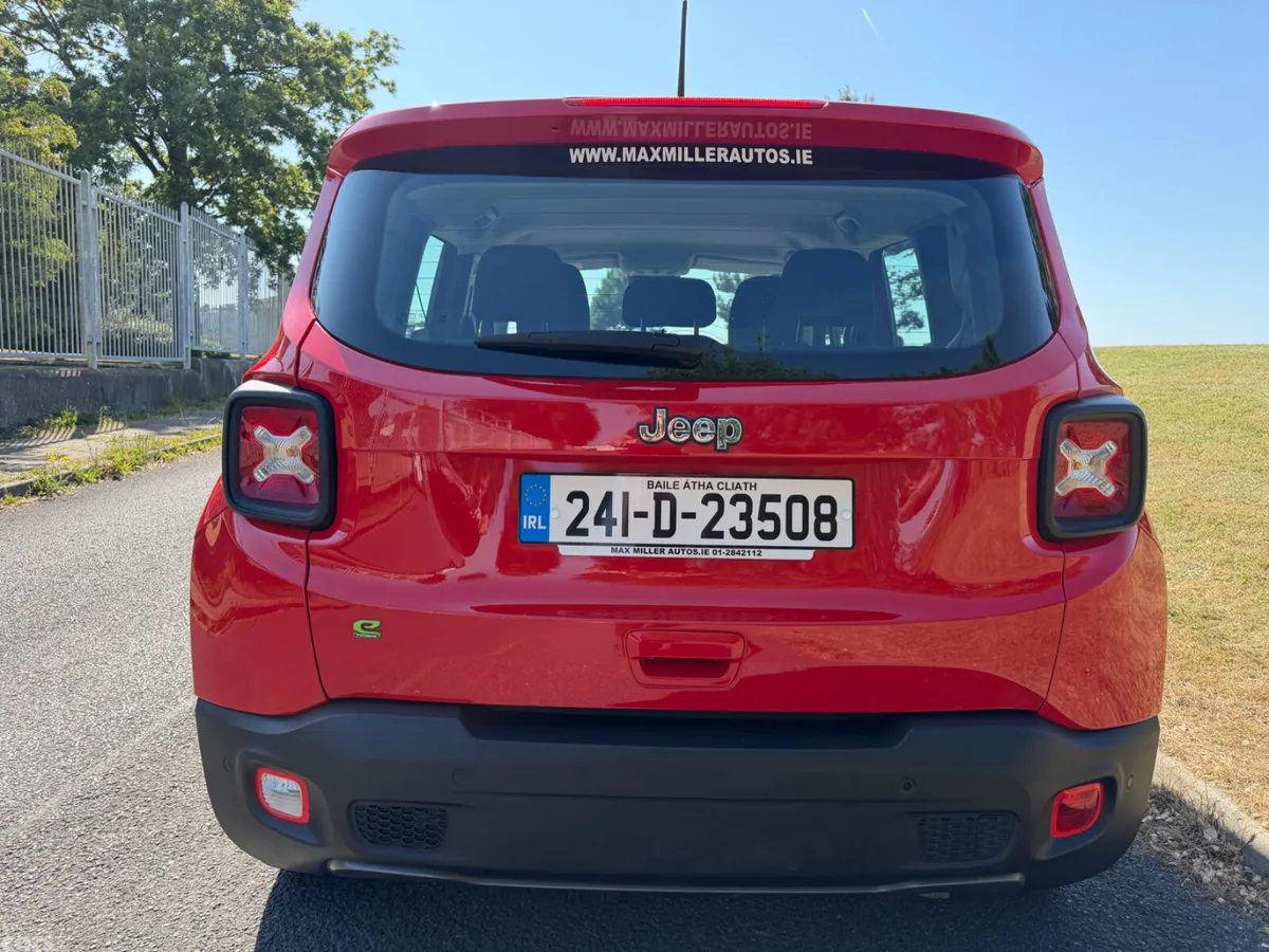 Jeep Renegade SUV, Petrol Hybrid, 2024, Red