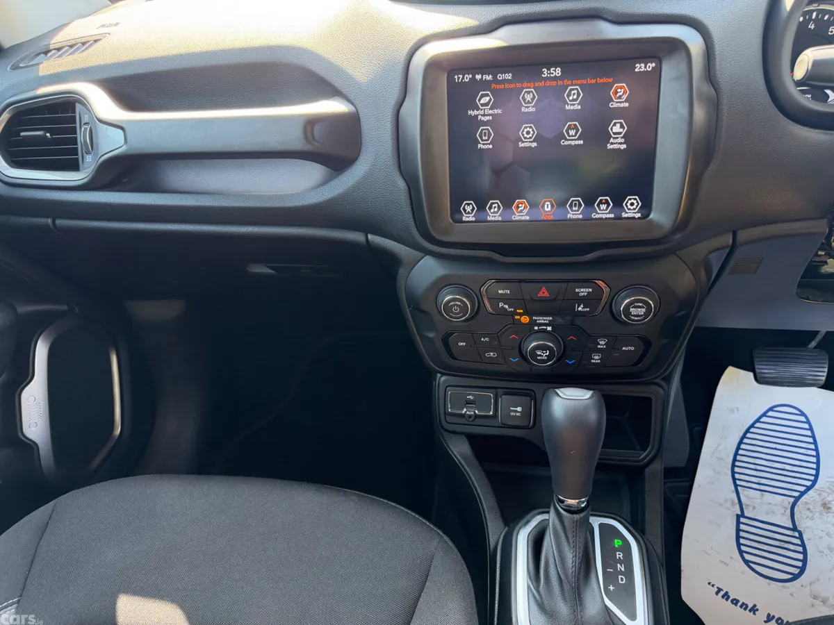 Jeep Renegade SUV, Petrol Hybrid, 2024, Red