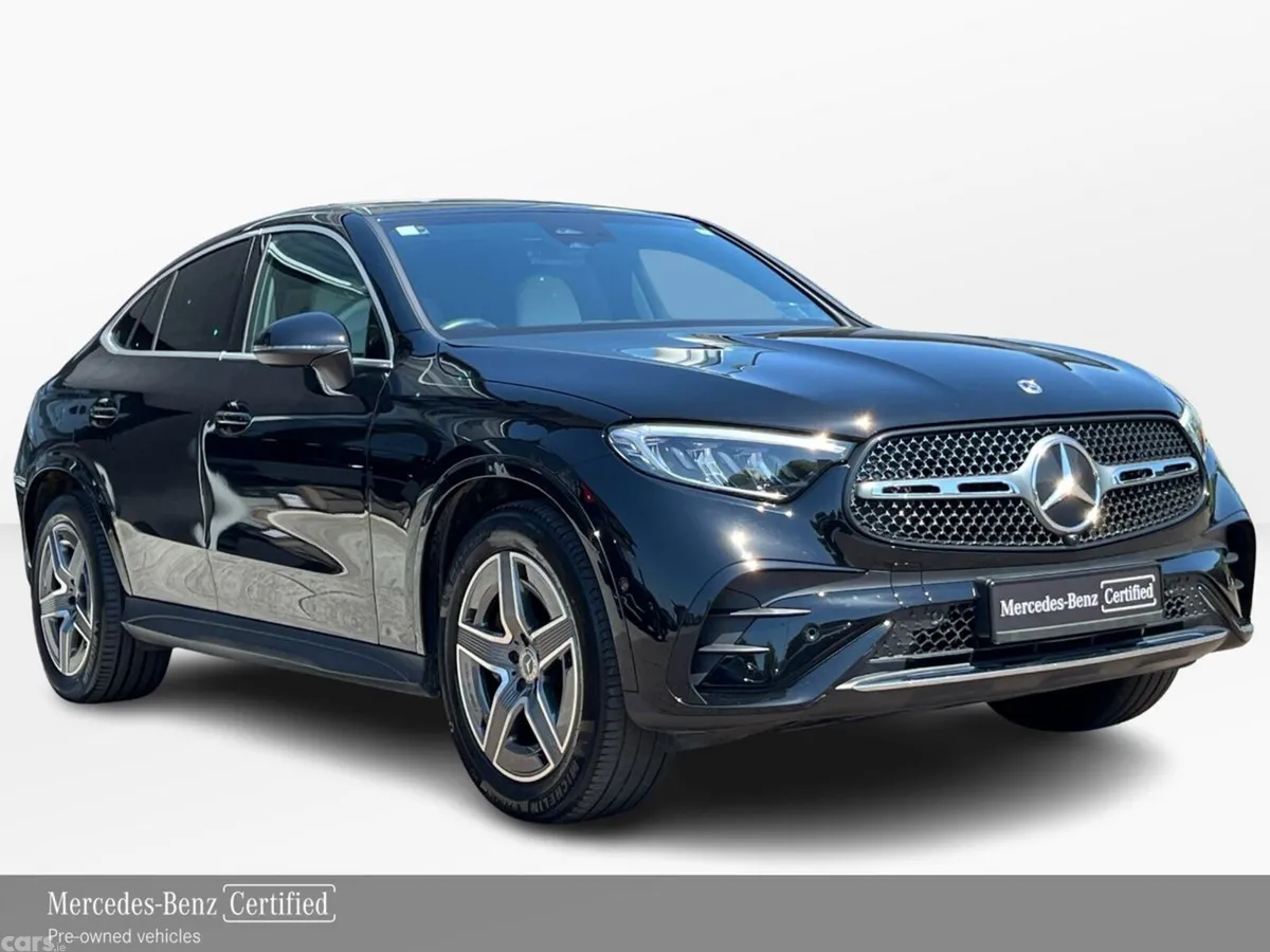 Mercedes-Benz GLC Coupe, Diesel Hybrid, 2024, Black