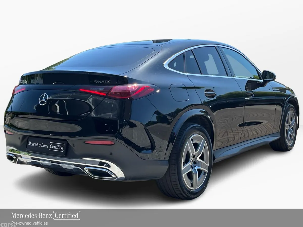 Mercedes-Benz GLC Coupe, Diesel Hybrid, 2024, Black