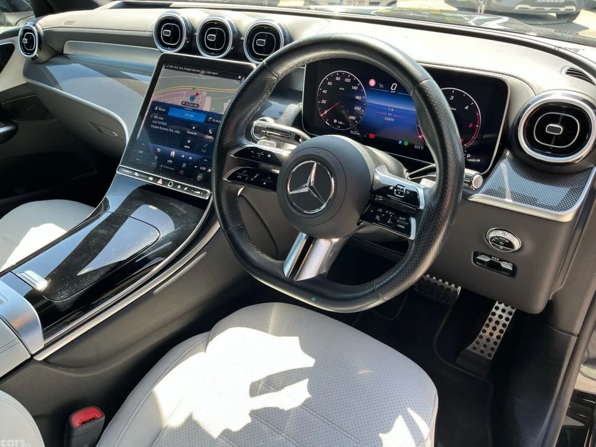 Mercedes-Benz GLC Coupe, Diesel Hybrid, 2024, Black