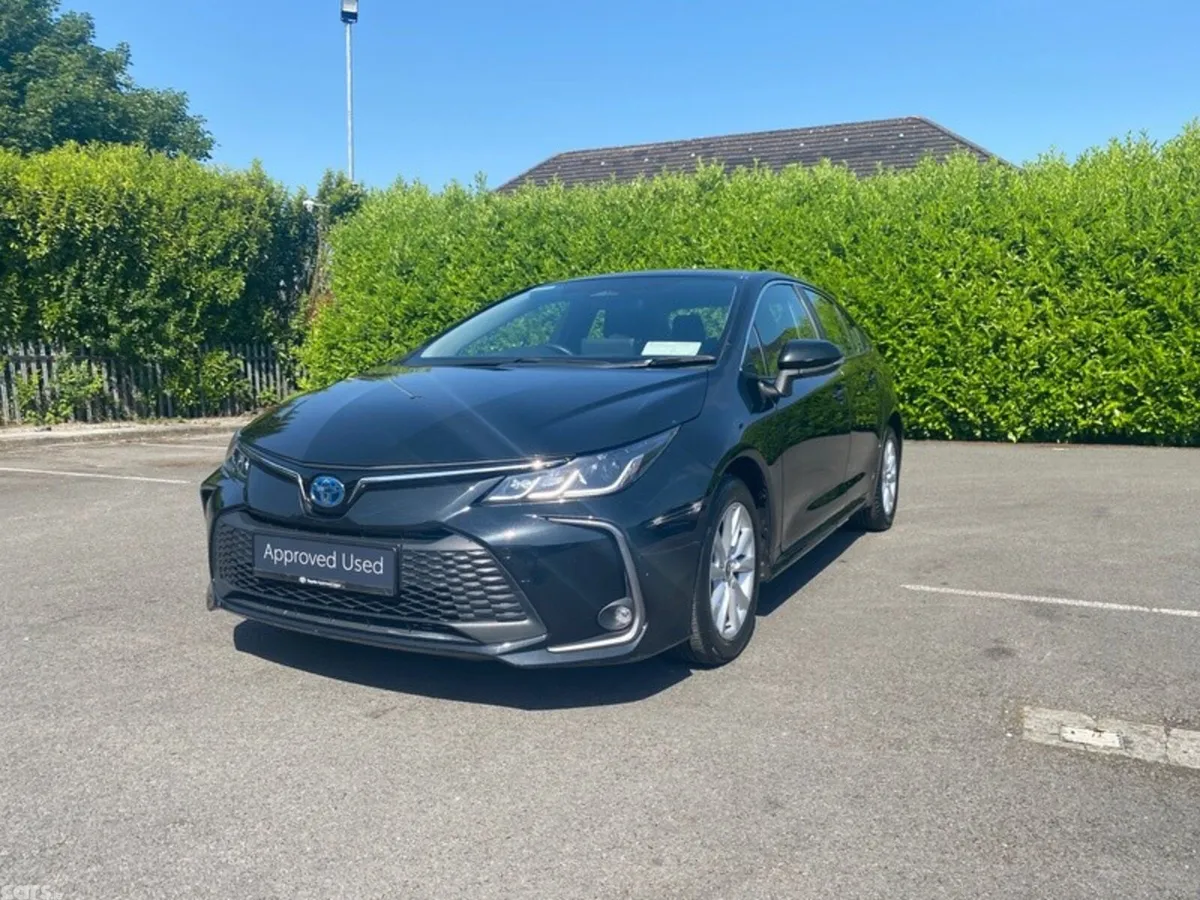 Toyota Corolla Saloon, Petrol Hybrid, 2023, Black