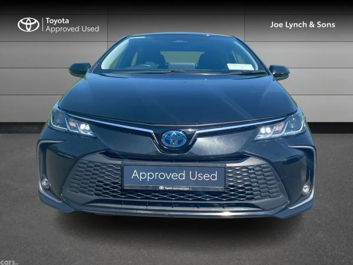 Toyota Corolla Saloon, Petrol Hybrid, 2023, Black