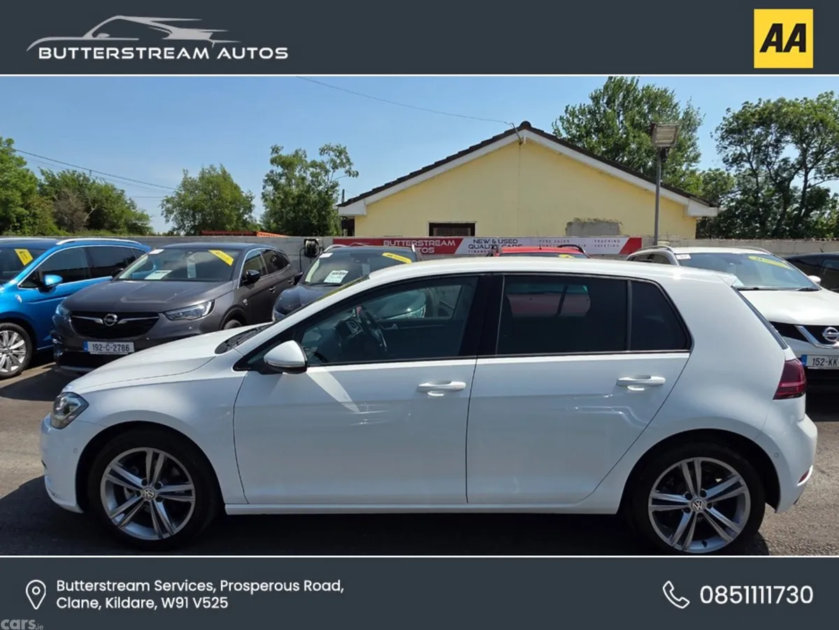 Volkswagen Golf Hatchback, Diesel, 2019, White