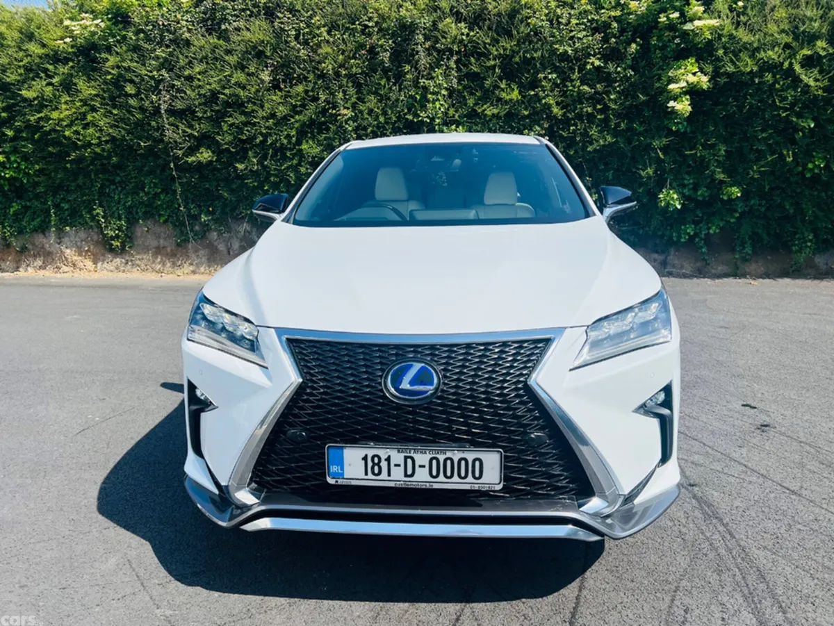 Lexus RX450H SUV, Petrol Hybrid, 2018, White