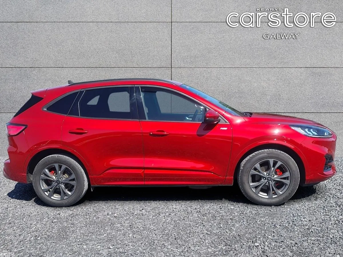 Ford Kuga SUV, Petrol Plug-in Hybrid, 2023, Red