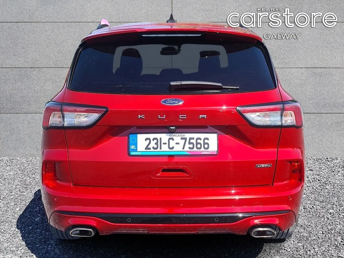 Ford Kuga SUV, Petrol Plug-in Hybrid, 2023, Red