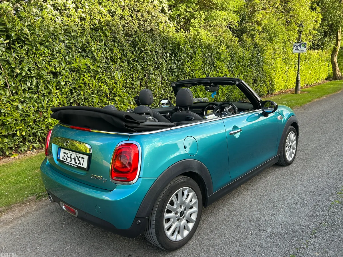 Mini Cooper Convertible, Diesel, 2016, Blue