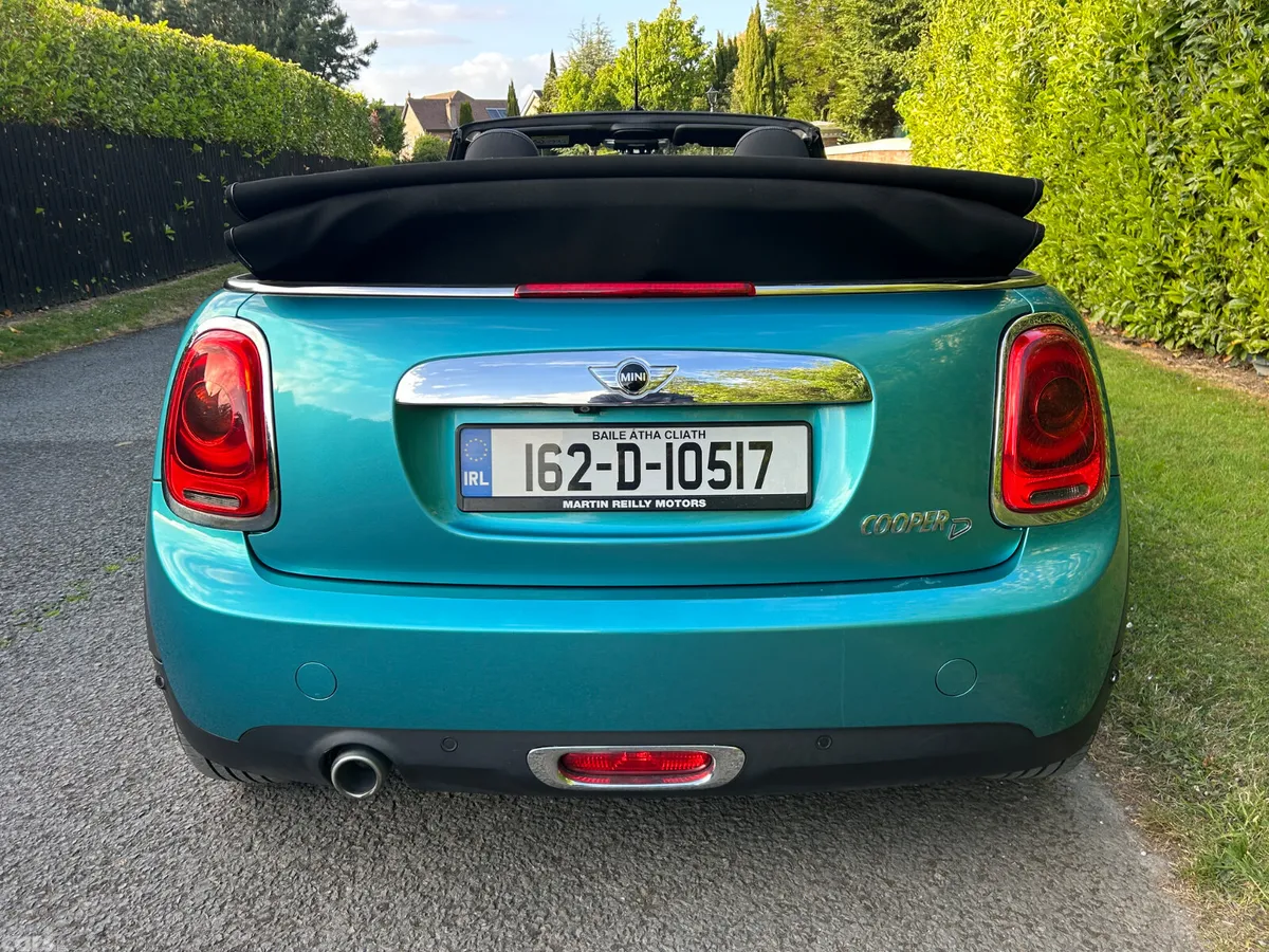 Mini Cooper Convertible, Diesel, 2016, Blue