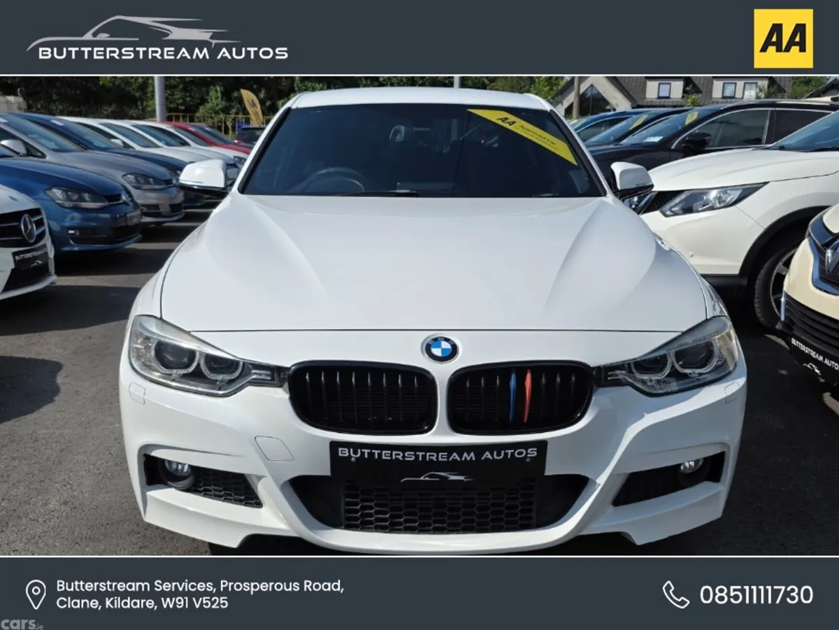 BMW 3-Series Saloon, Diesel, 2013, White