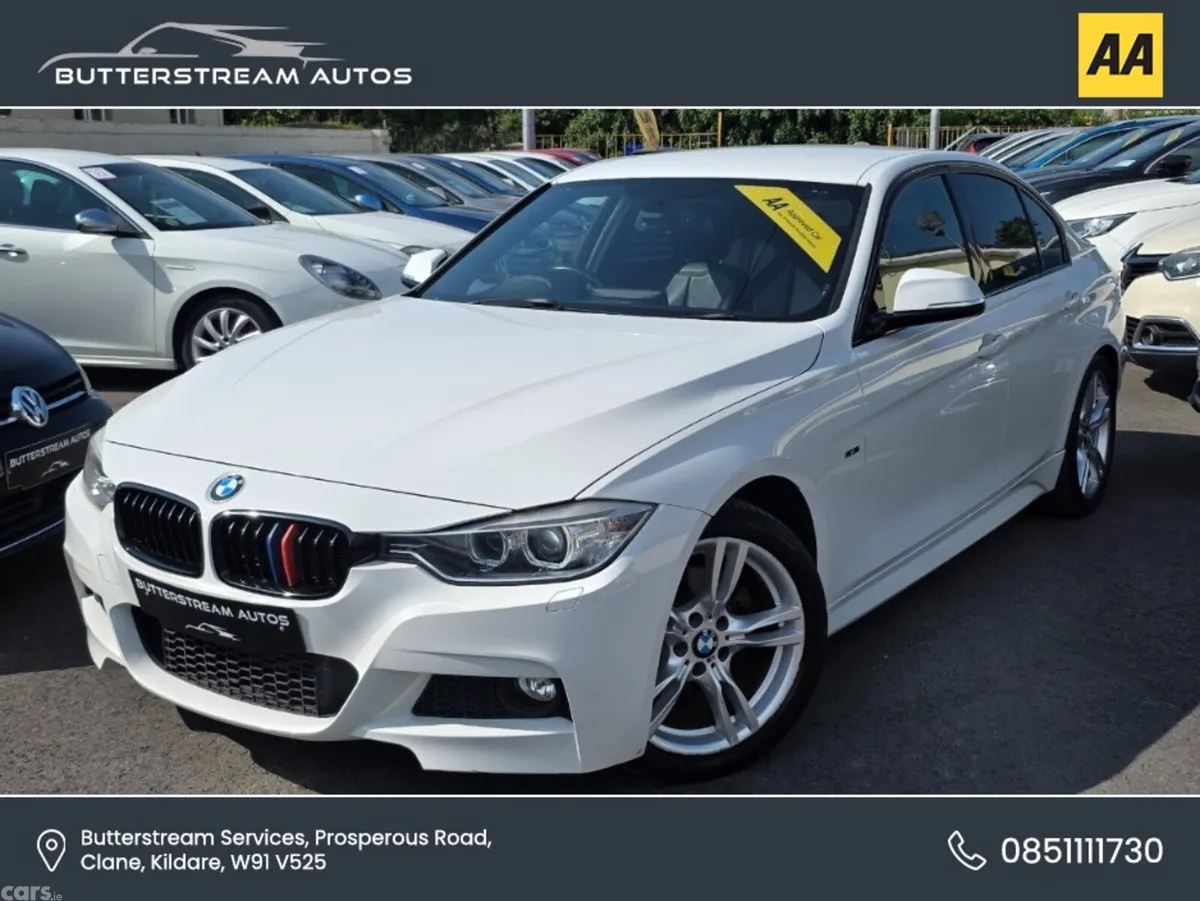 BMW 3-Series Saloon, Diesel, 2013, White