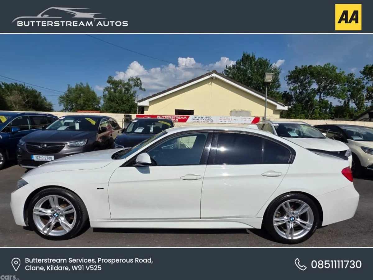 BMW 3-Series Saloon, Diesel, 2013, White
