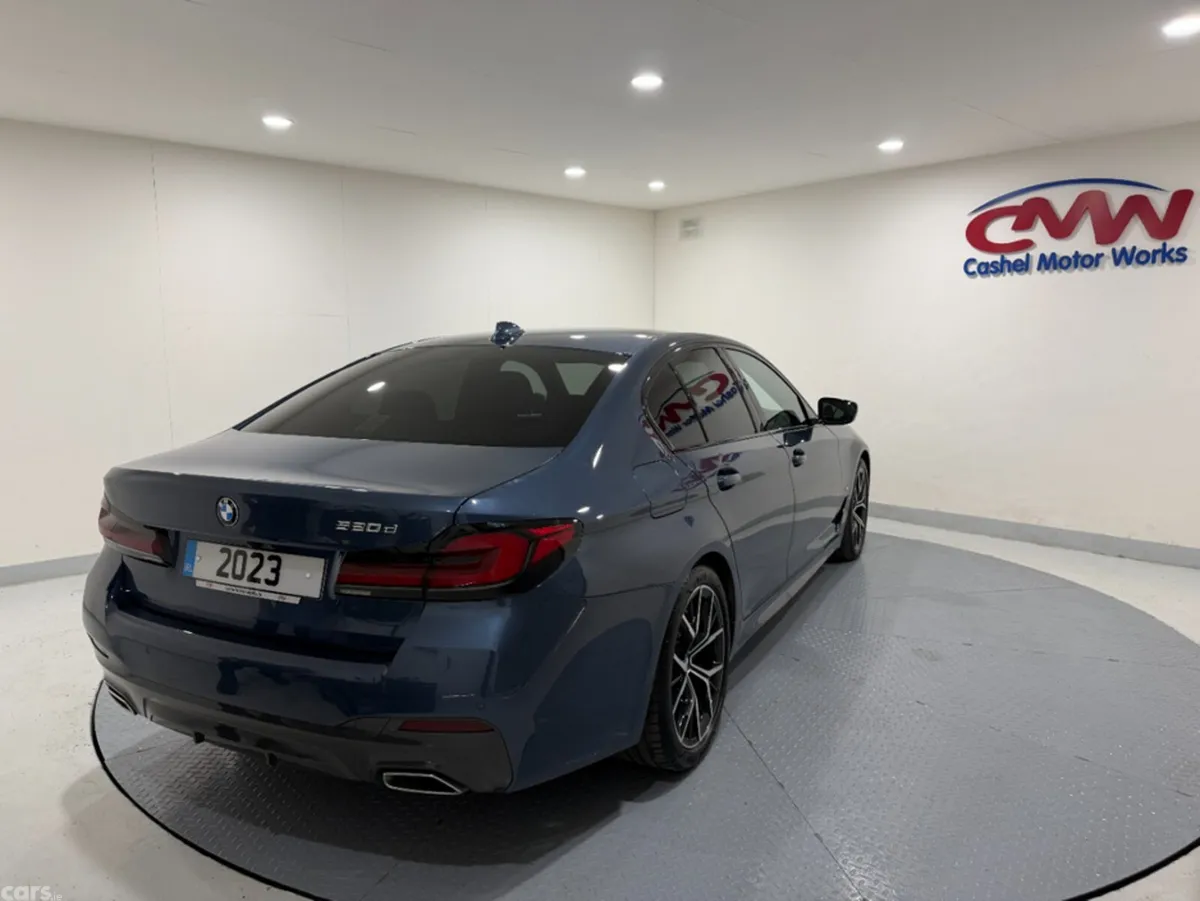 BMW 5-Series Saloon, Diesel, 2023, Blue