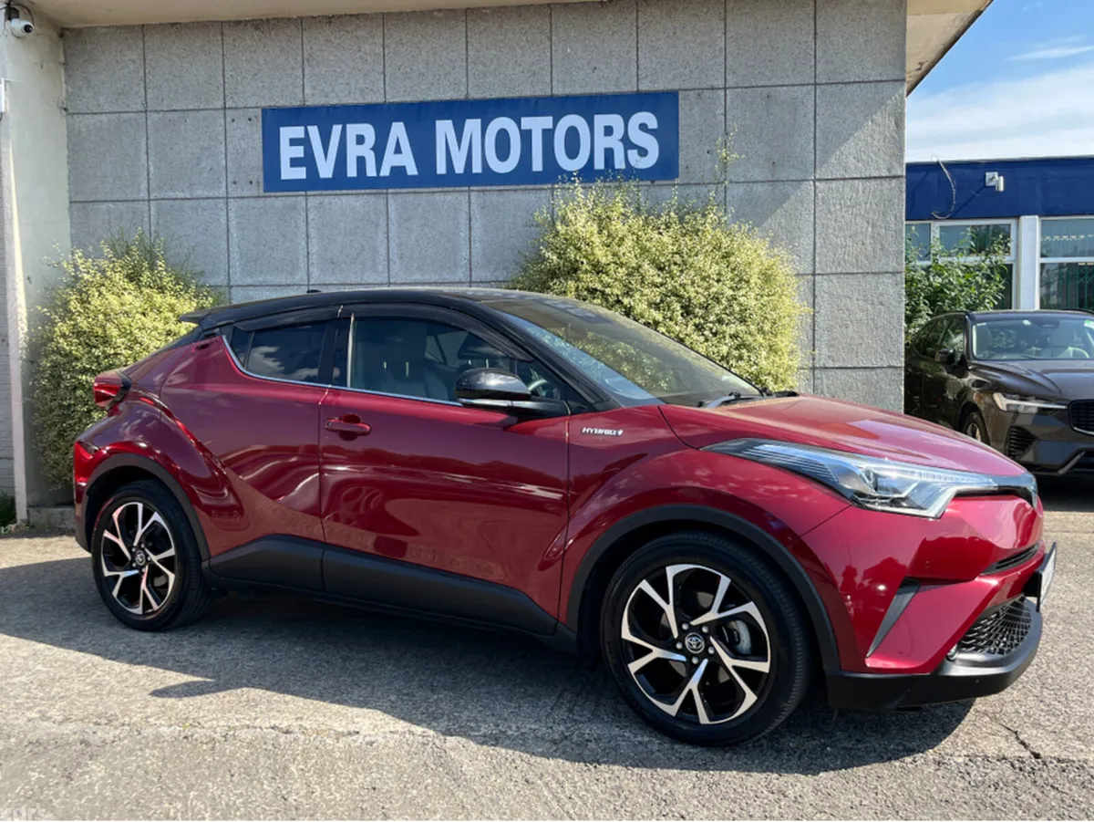 Toyota C-HR SUV, Petrol Hybrid, 2019, Red