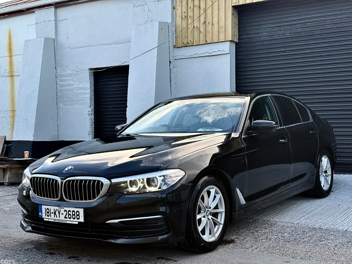 BMW 5-Series Saloon, Diesel, 2018, Black