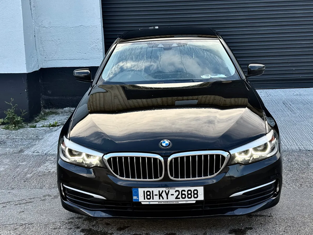 BMW 5-Series Saloon, Diesel, 2018, Black
