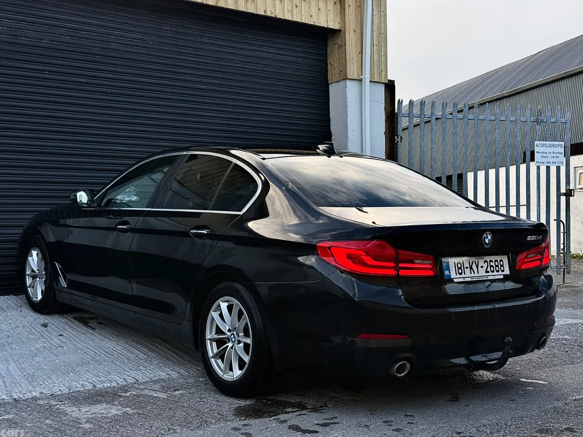 BMW 5-Series Saloon, Diesel, 2018, Black