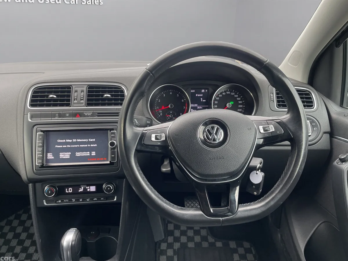 Volkswagen Polo Hatchback, Petrol, 2017, Black