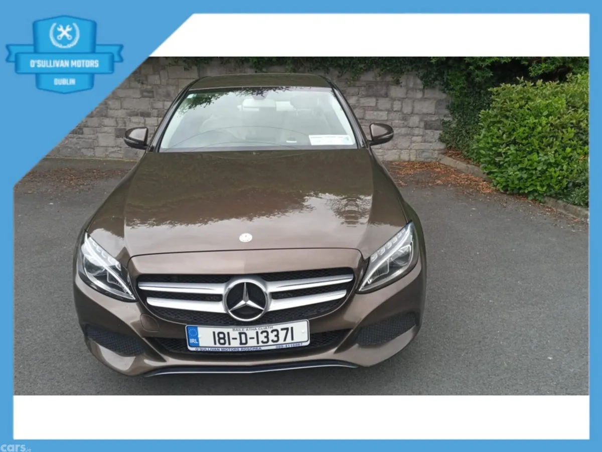 Mercedes-Benz C-Class Saloon, Diesel, 2018, Brown