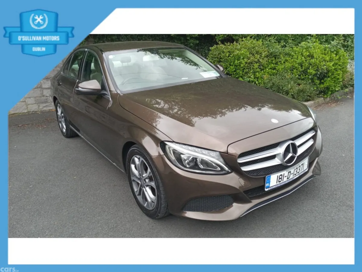 Mercedes-Benz C-Class Saloon, Diesel, 2018, Brown