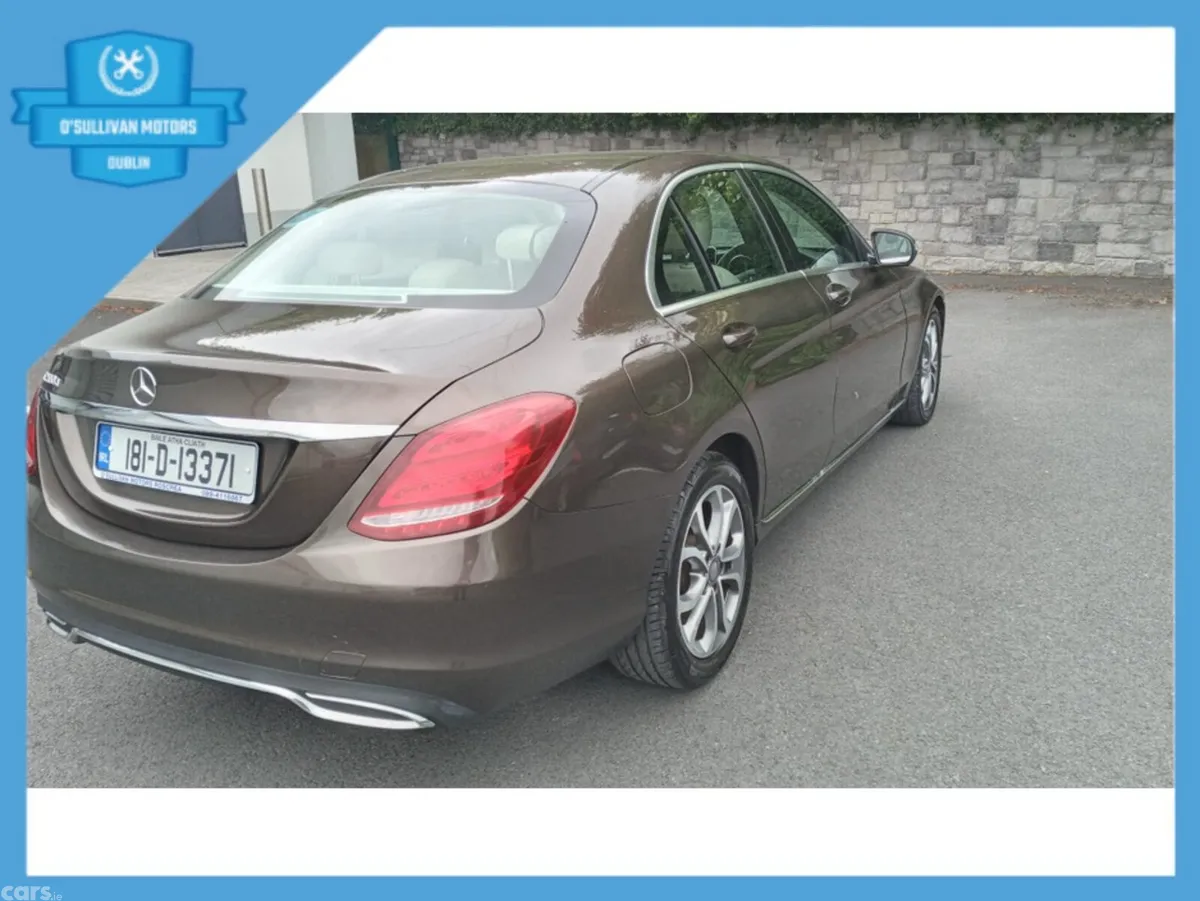 Mercedes-Benz C-Class Saloon, Diesel, 2018, Brown