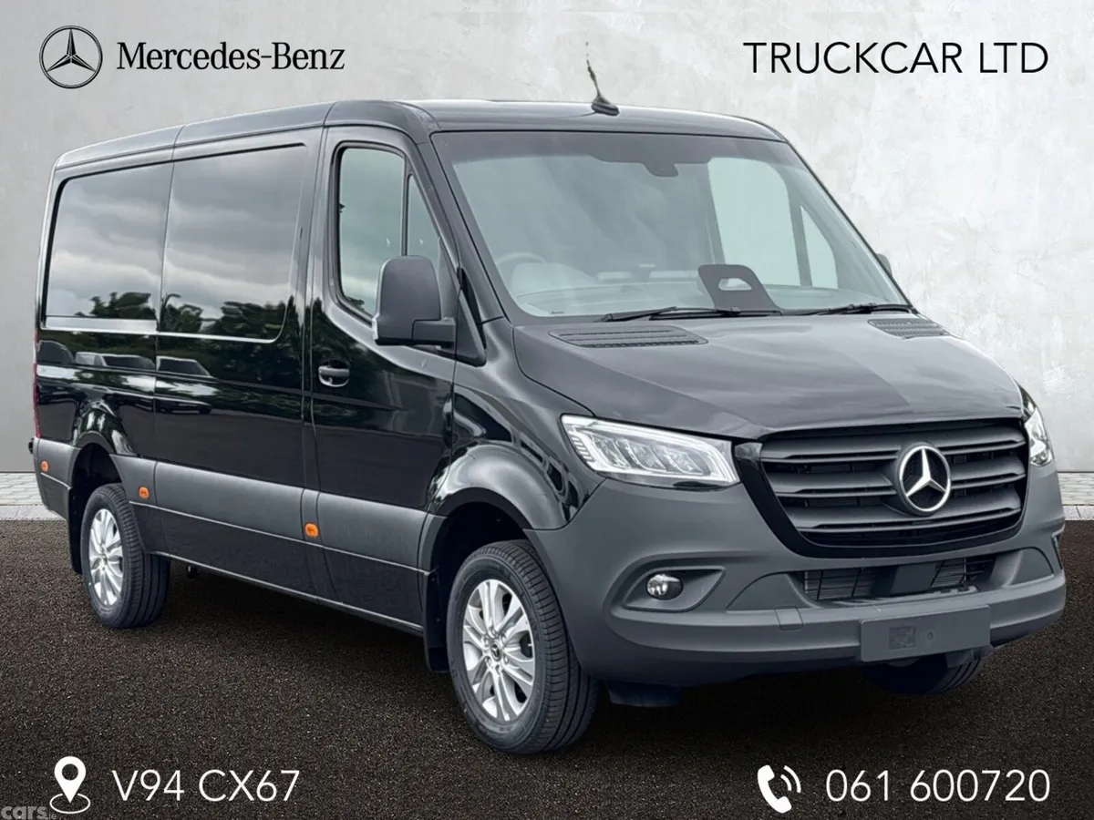 Mercedes-Benz Sprinter Van, Diesel, 2026, Black