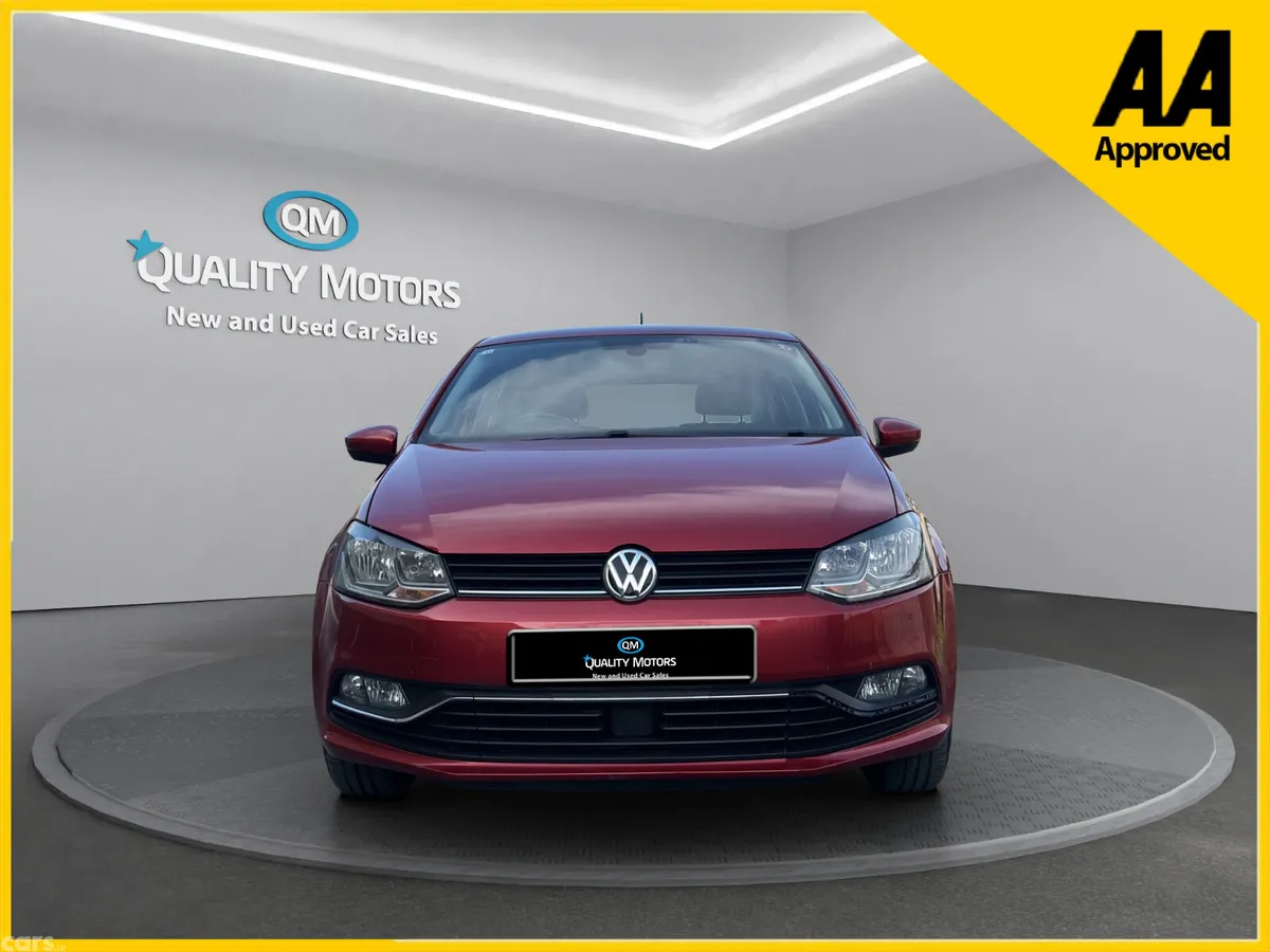 Volkswagen Polo Hatchback, Petrol, 2016, Red