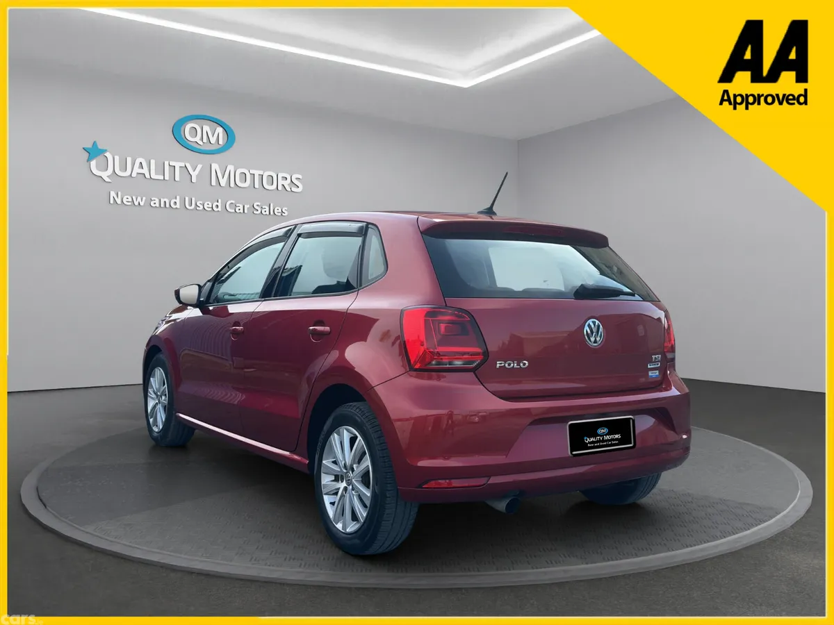 Volkswagen Polo Hatchback, Petrol, 2016, Red