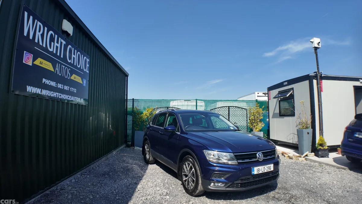 Volkswagen Tiguan SUV, Diesel, 2018, Blue