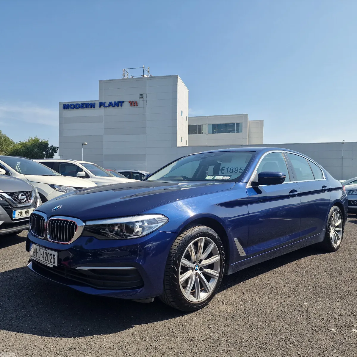 BMW 5-Series Saloon, Diesel, 2019, Blue