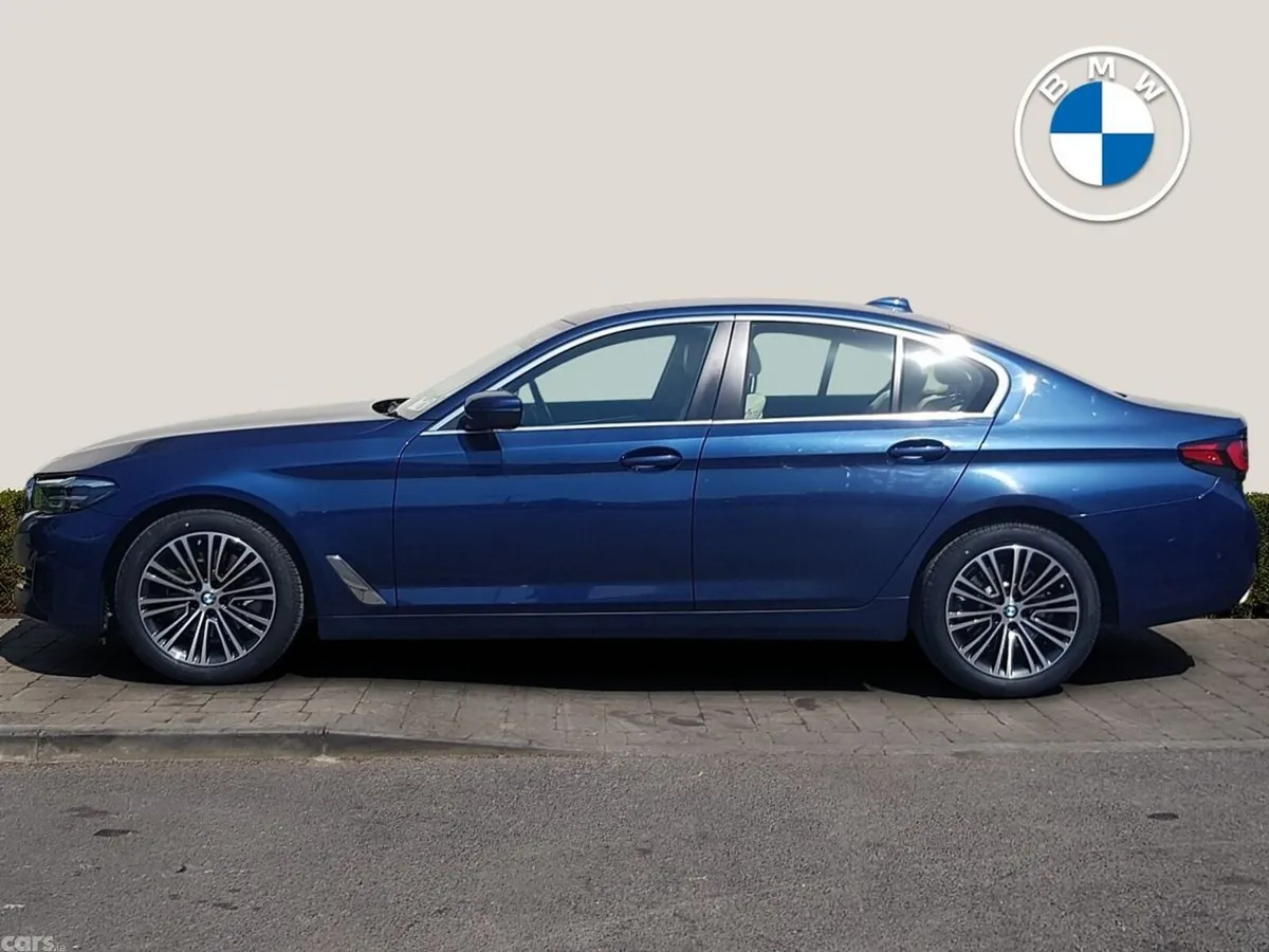 BMW 5-Series Saloon, Diesel, 2023, Blue