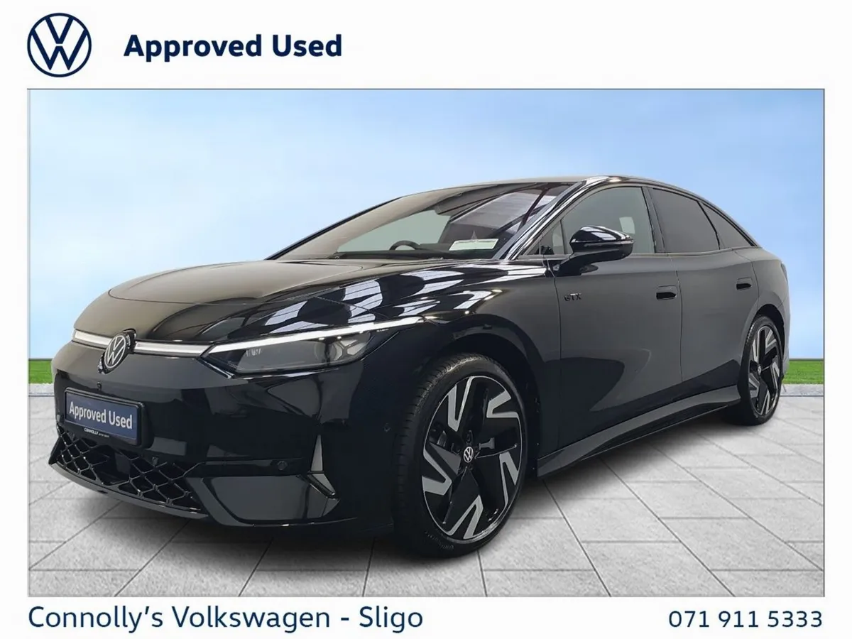 Volkswagen ID.7 Saloon, Electric, 2025, Black