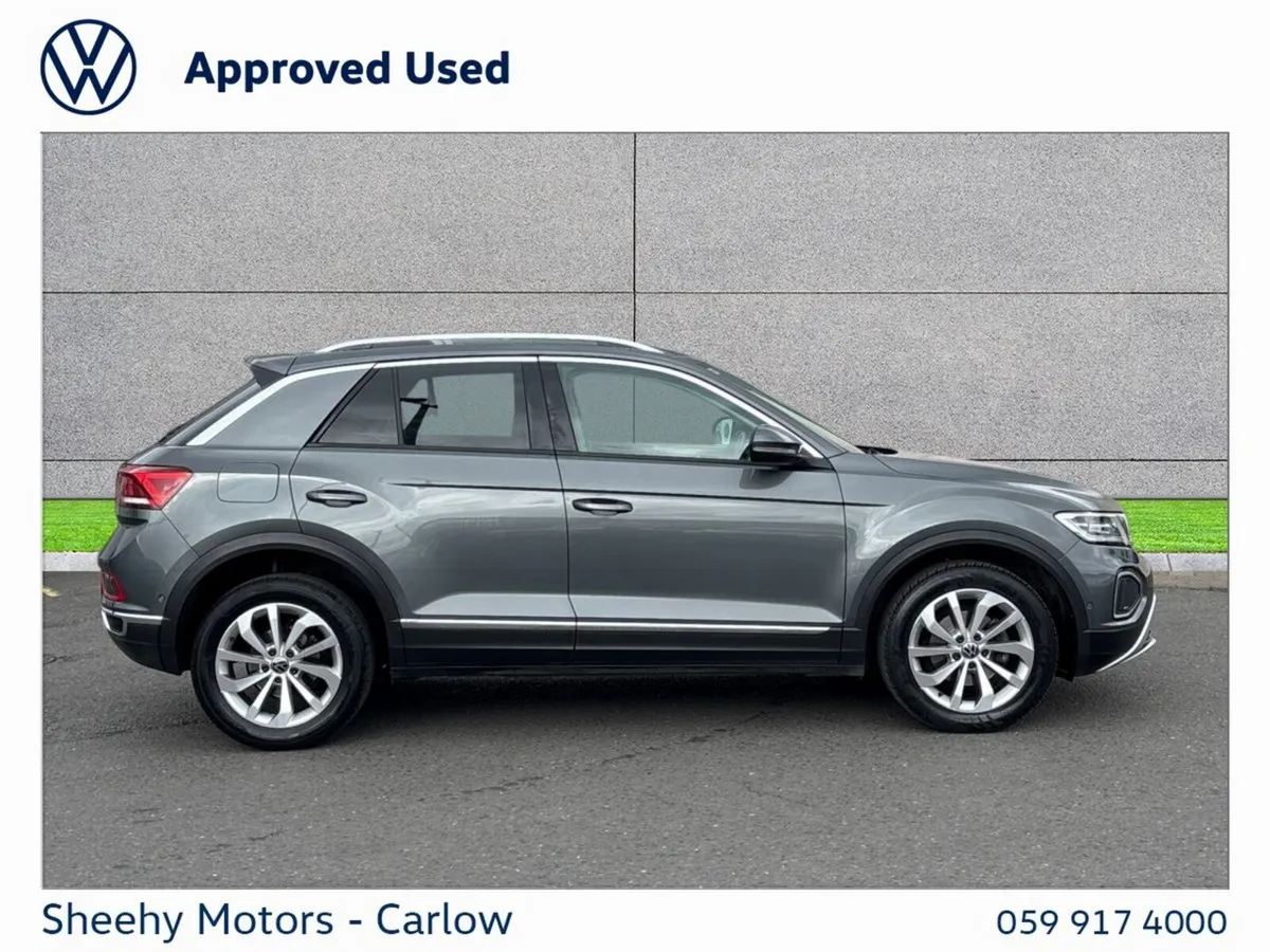 Volkswagen T-Roc SUV, Petrol, 2023, Grey