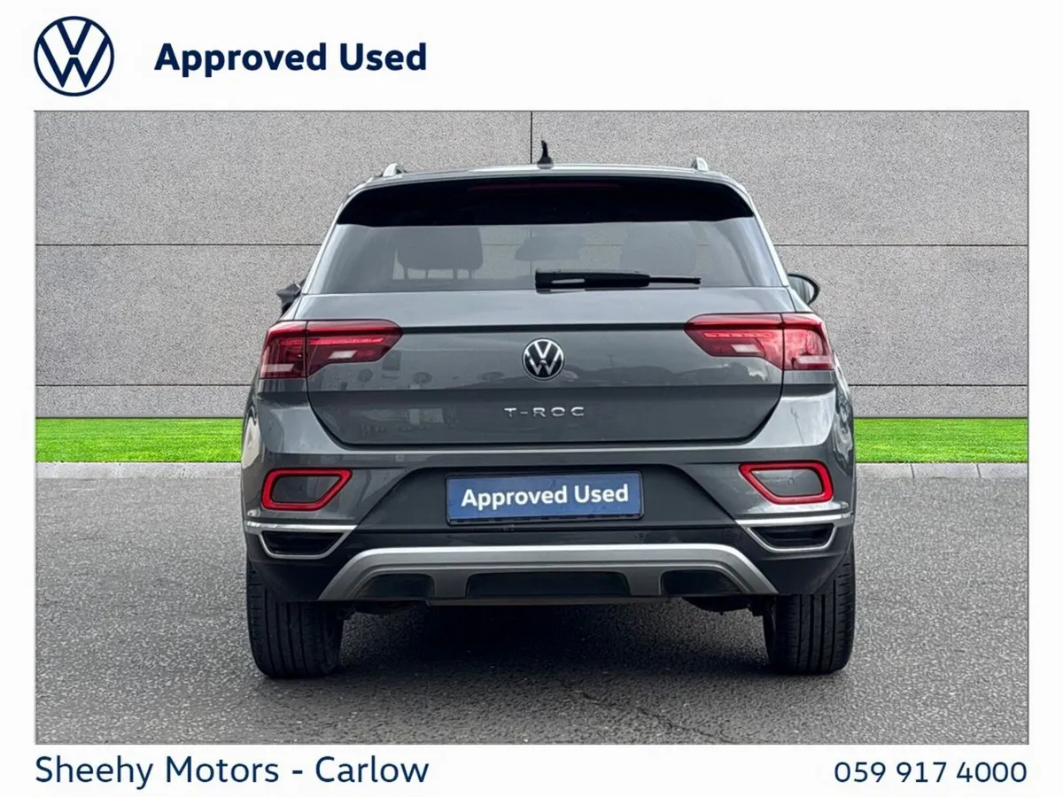 Volkswagen T-Roc SUV, Petrol, 2023, Grey